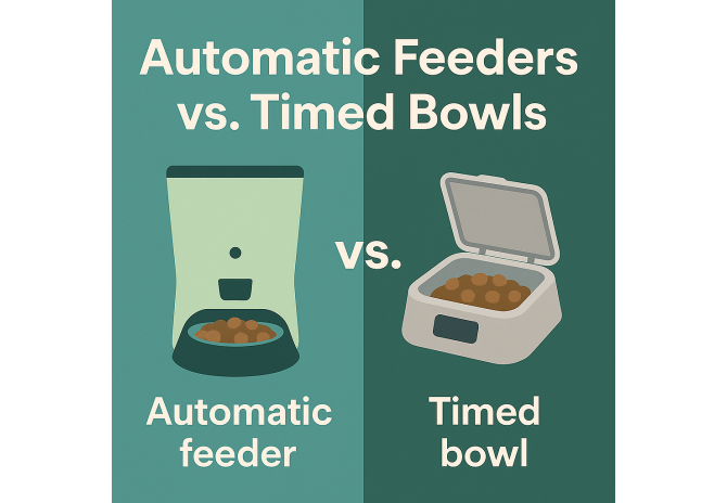 Automatic Feeders vs. Timed Bowls – Which Is Best for Your Pet?