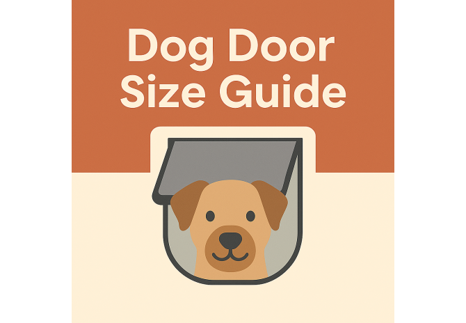Dog Door Size Guide: Choosing the Right Fit for Your Furry Friend