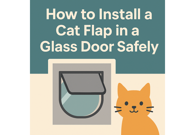 How to Install a Cat Flap in a Glass Door or Panel Safely