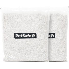 PetSafe ScoopFree Premium Natural Cat Litter, 1.9 kg (Pack of 2) – 100% Natural, Non-Clumping, Odour-Free for up to 21 Days, No Chemicals or Fragrances