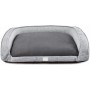 Ohana Boston antibacterial breathable bolstered large grey dog bed