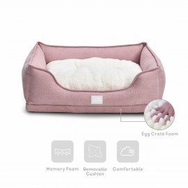 Ohana Sofia Orthopaedic Memory Foam - Square - Small - Dog Bed