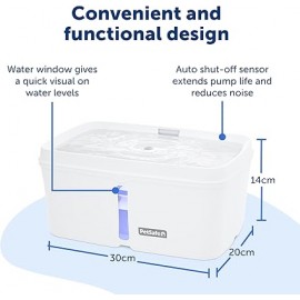 PetSafe - Viva Pet Fountain, 4.1 litre