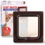 Cat Mate Standard Locking Cat Flap - Brown 304B