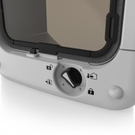 Closer Pets - Cat Mate Microchip Cat Flap - White - 360W