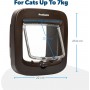 Petsafe Microchip Activated Cat Flap -  Brown