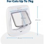 Petsafe Microchip Activated Cat Flap - White