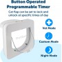 PetPorte Smart Flap - Microchip  - White