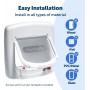 Staywell Magnetic Cat Flap 400 4 Way Locking  by PetSafe
