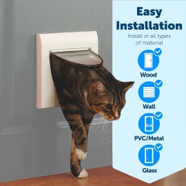 Petsafe Staywell - Classic 4 Way Locking Cat Flap - 919