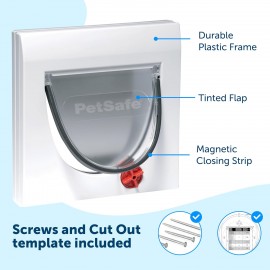 Petsafe Staywell - Classic 4 Way Locking Cat Flap - 919