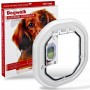 Dogwalk Glass Fitting Dog Door - White - G-DDW