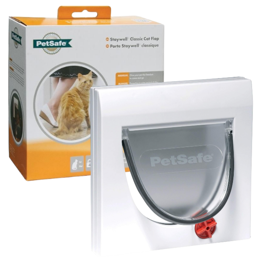 Petsafe Staywell - Classic 4 Way Locking Cat Flap With Tunnel - 917