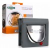 Classic Grey 4-Way Locking Cat Flap 