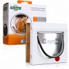 Staywell Caramel Cat Flap 60mm Tunnel