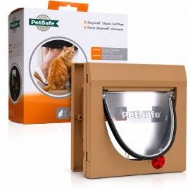 Staywell Caramel Cat Flap 60mm Tunnel