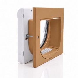 Staywell Caramel Cat Flap 60mm Tunnel