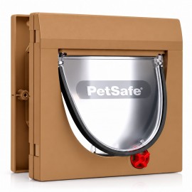 Staywell Caramel Cat Flap 60mm Tunnel