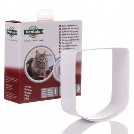 Petsafe Microchip & 4 Way Cat Flap Tunnel Extension - White PAC54-16248