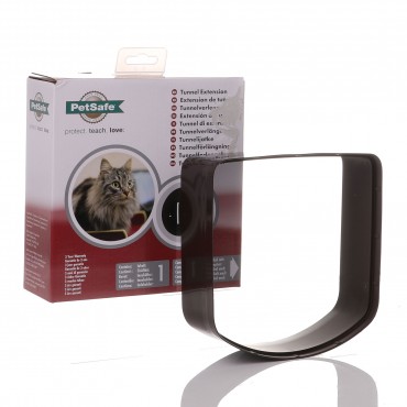 Petsafe Microchip & 4 Way Cat Flap Tunnel Extension - Brown