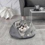 Fur Lined Cat Bed Calming