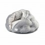 Fur Lined Cat Bed Calming