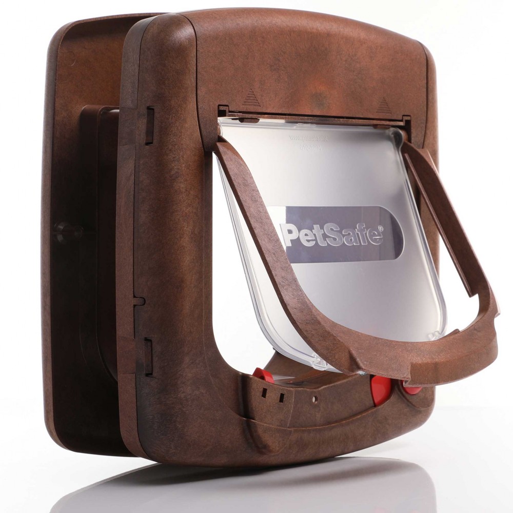 Staywell Deluxe Cat Flap Woodgrain PetSafe 420
