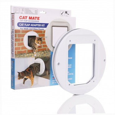 CatMate Cat Flap Glass / Wall Adapter Kit PM361