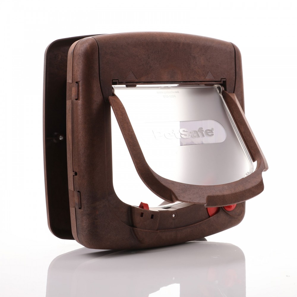 Infra Red Cat Flap White Staywell 500 Blue Key by PetSafe