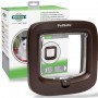 PetSafe Manual Brown 4-Way Locking Cat Flap – Secure & Easy-to-Install Cat Door