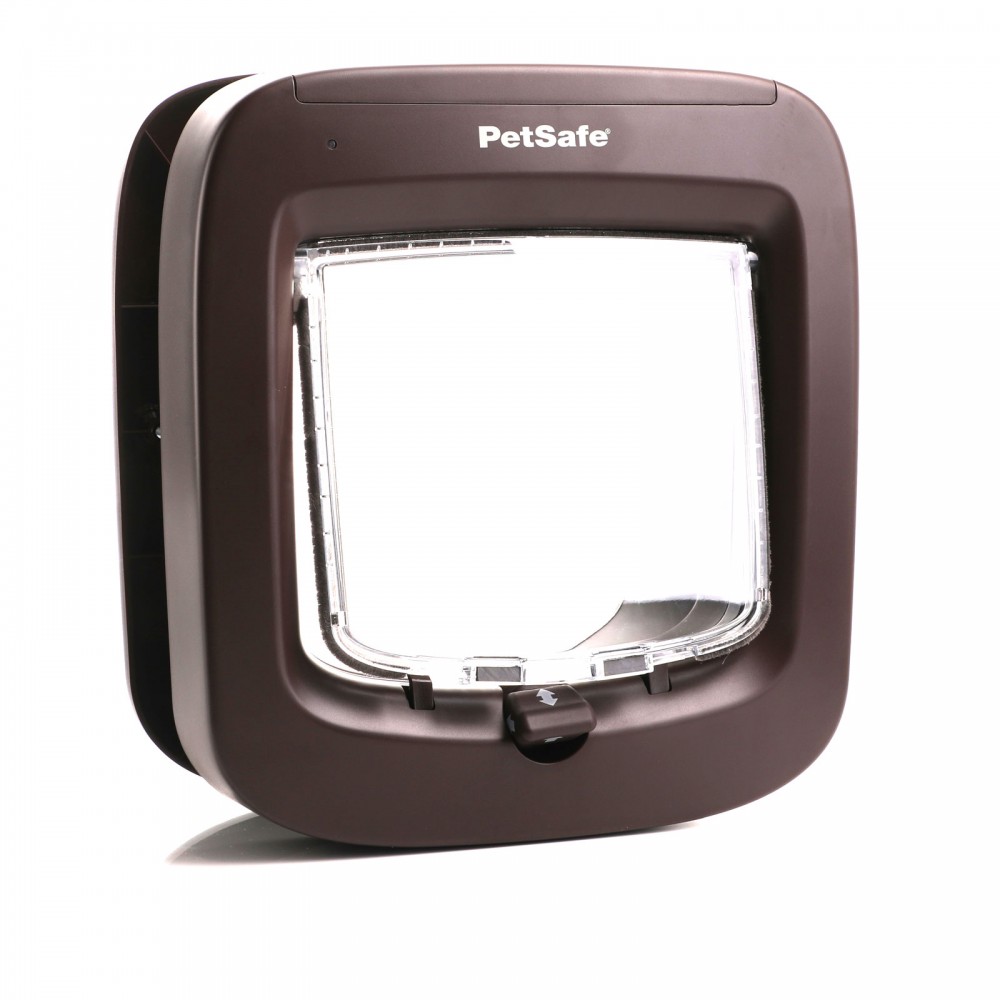 Microchip Cat Flap Brown by Petsafe