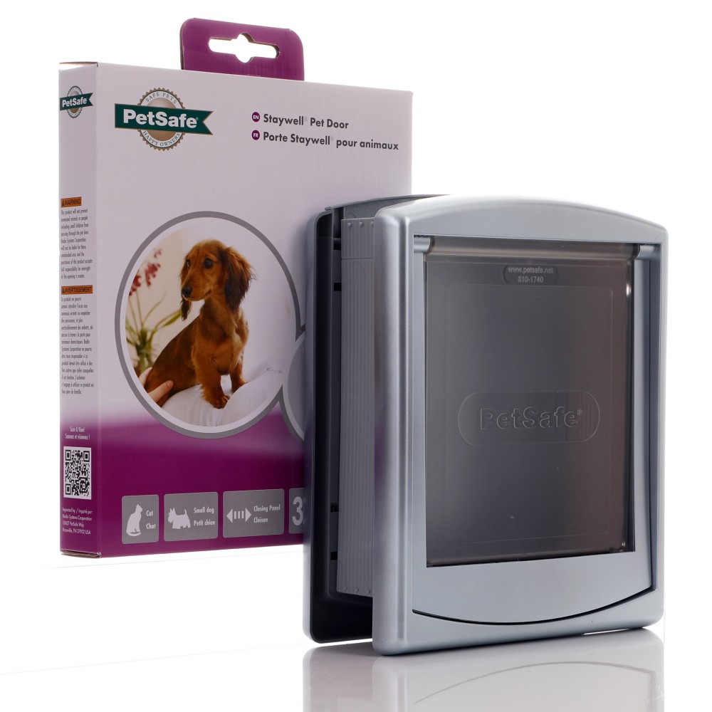 Staywell 737T - Grey - Small Cat Or Dog Door And Tunnel