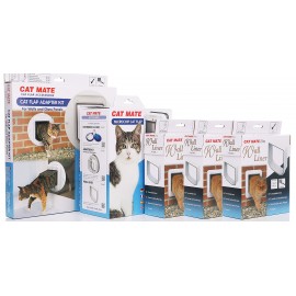 PetSafe Microchip Cat Flap Wall Kit 320mm | 3 Tunnel Extensions