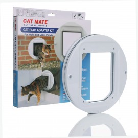 PetSafe Microchip Cat Flap Wall Kit 320mm | 2 Tunnel Extensions