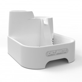 Cat Mate 3-Level Water Fountain for Cats & Small Dogs – Ultra-Quiet, 2L Capacity (Model 335W)
