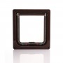Cat Mate Large Cat Flap – 4-Way Lock, Brown | Secure & Weatherproof 221B
