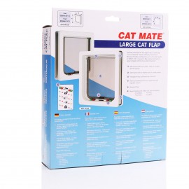 Cat Mate 221 4 Way White Locking Large