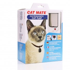 Cat Mate 254 - Electromagnetic Cat Flap for wood 