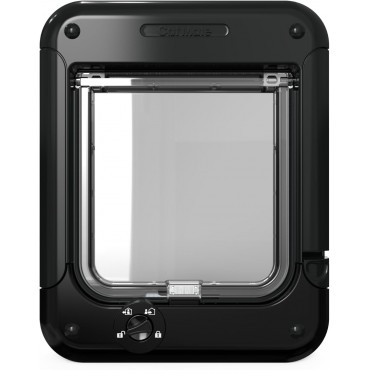 Cat Mate Rotary 4-Way Locking Cat Flap – Black (Model 358BK)