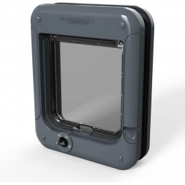 Cat Mate Rotary 4-Way Locking Cat Flap – Grey (Model 358G)