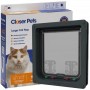 Cat Mate Large Cat Flap – 4-Way Lock, Grey | Secure & Weatherproof 221G