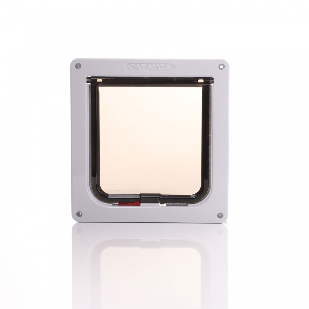 Cat Mate 234 White 2 Way locking Cat Door