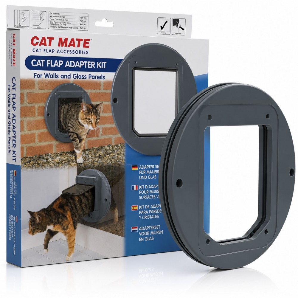 CatMate Cat Flap Glass / Wall Adapter Kit 361G