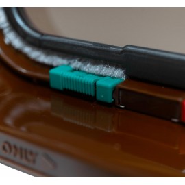 Cat Mate 4-Way-Locking Cat Flap with Door Liner to 50mm (2 inches) – Brown - 235B