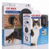 Cat Mate Microchip 360 Grey Cat Flap and Adapter For Glass