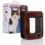 Closer Pets - Cat Mate Microchip Cat Flap - Brown - 360B