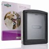 Large Dog Door - Black On White Ral 7016 
