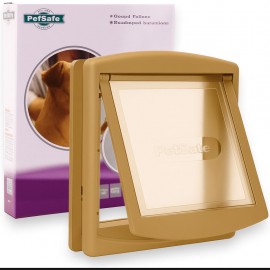 PetSafe - Staywell - Medium Dog Door - RAL 1011 – Brown Beige