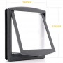 Large Dog Door - Slate Grey Two Sides Ral 7015