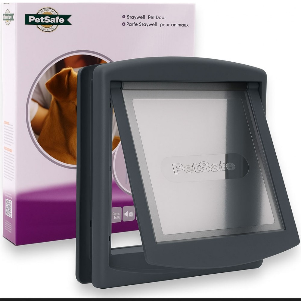 PetSafe - Staywell - Medium Dog Door - Slate Grey - 7015